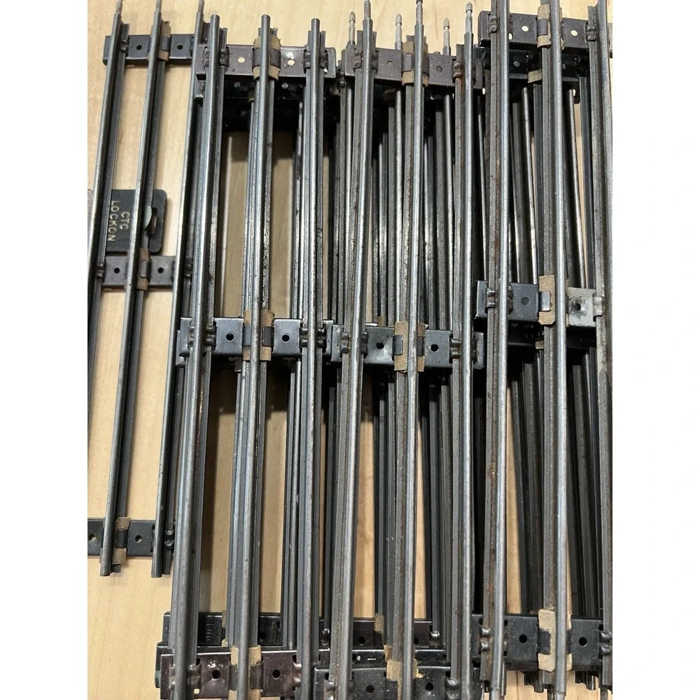 Lionel O Gauge 3 Rail Track Lot 23pc 6019 Activator 4060 Transformer Vintage